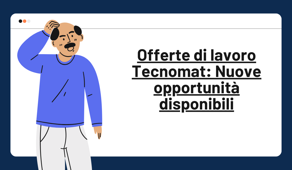 Offerte di lavoro Tecnomat Nuove opportunità disponibili